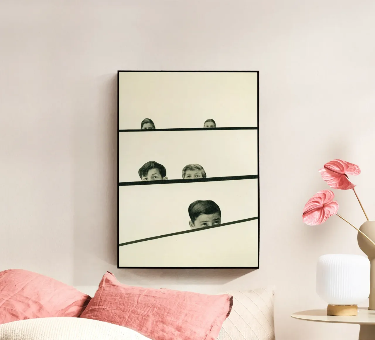 Cache-cache plexiglas de Cassia Beck Collage