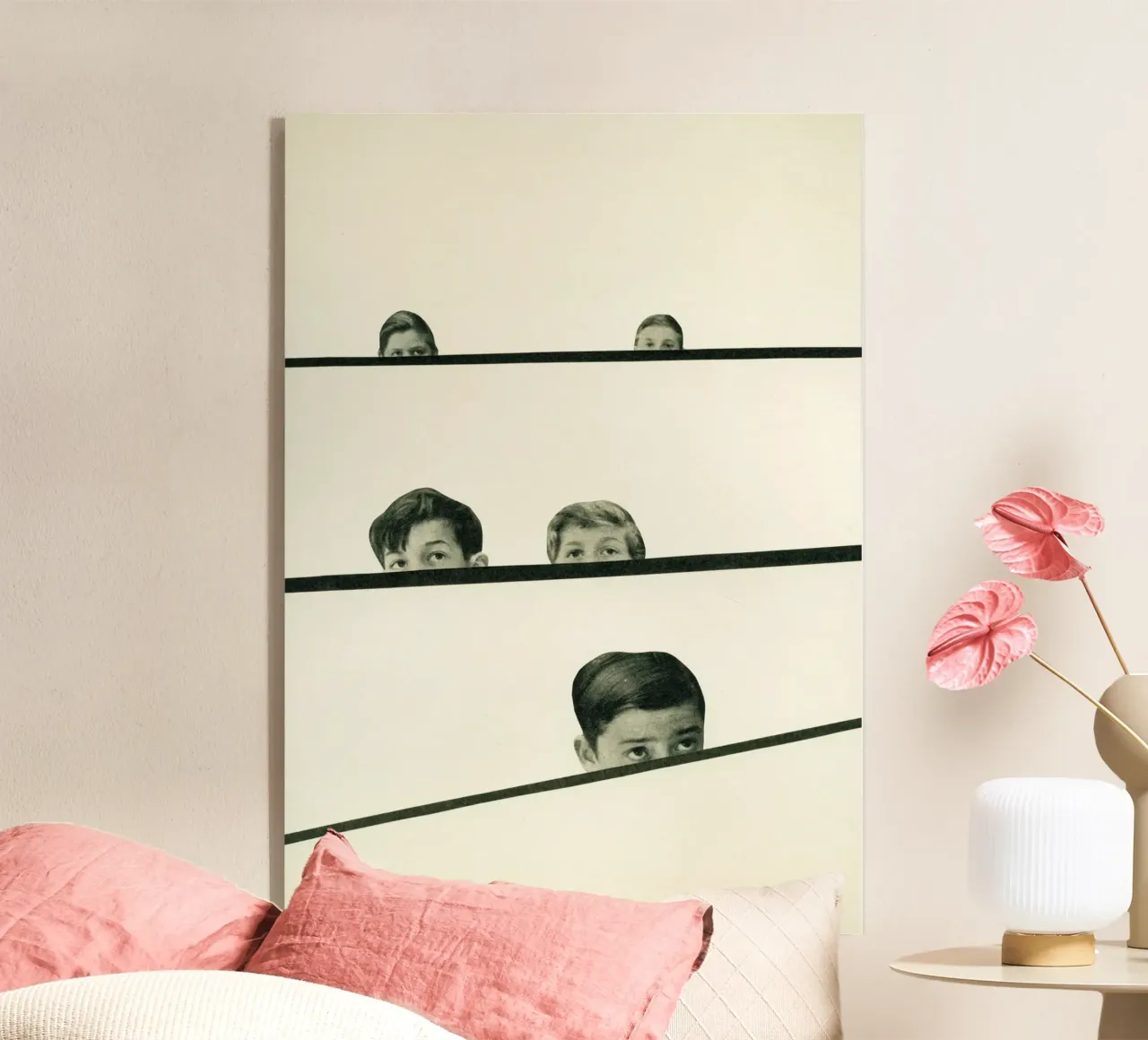 Cache-cache plexiglas de Cassia Beck Collage