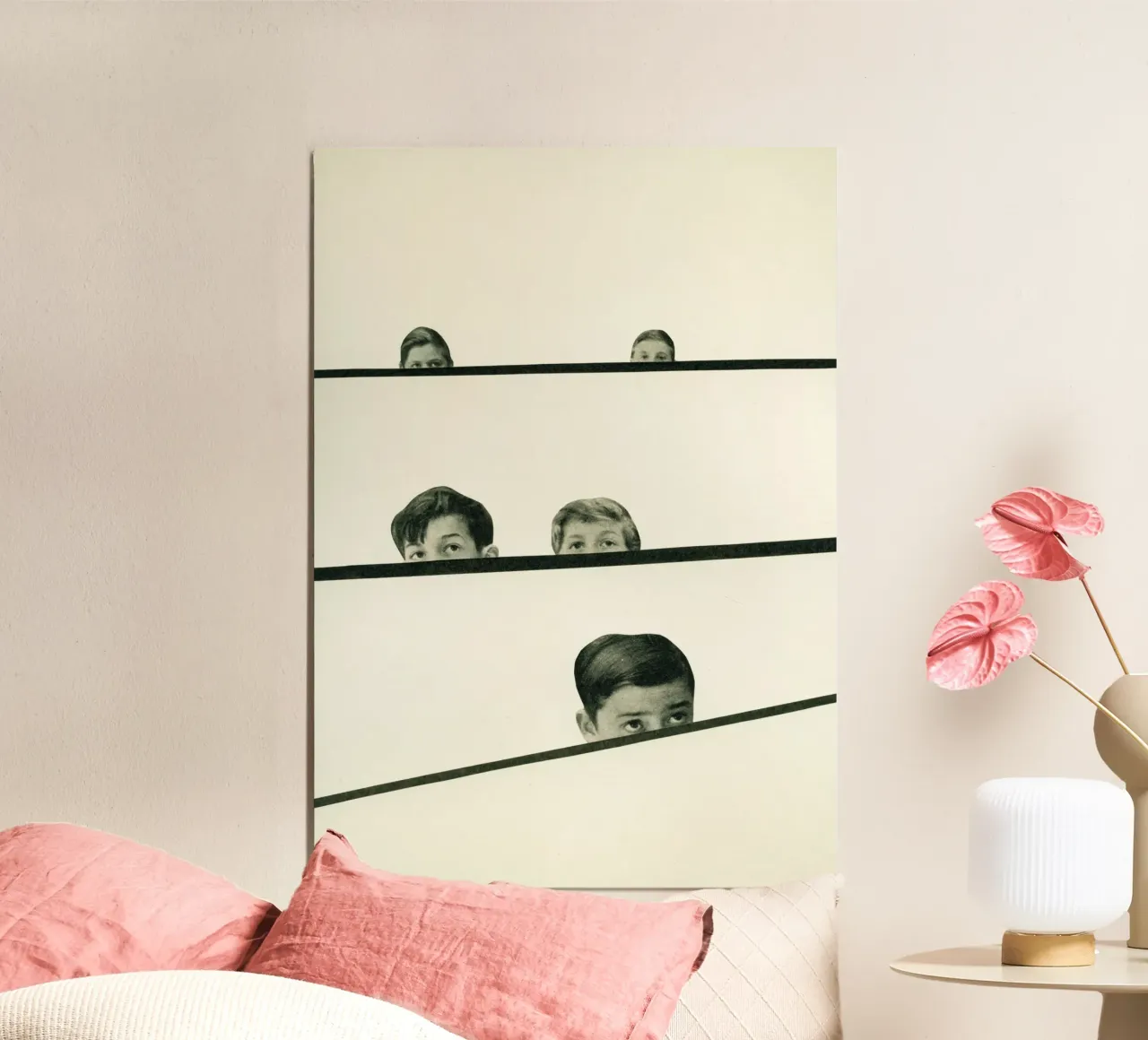 Cache-cache panneau forex de Cassia Beck Collage