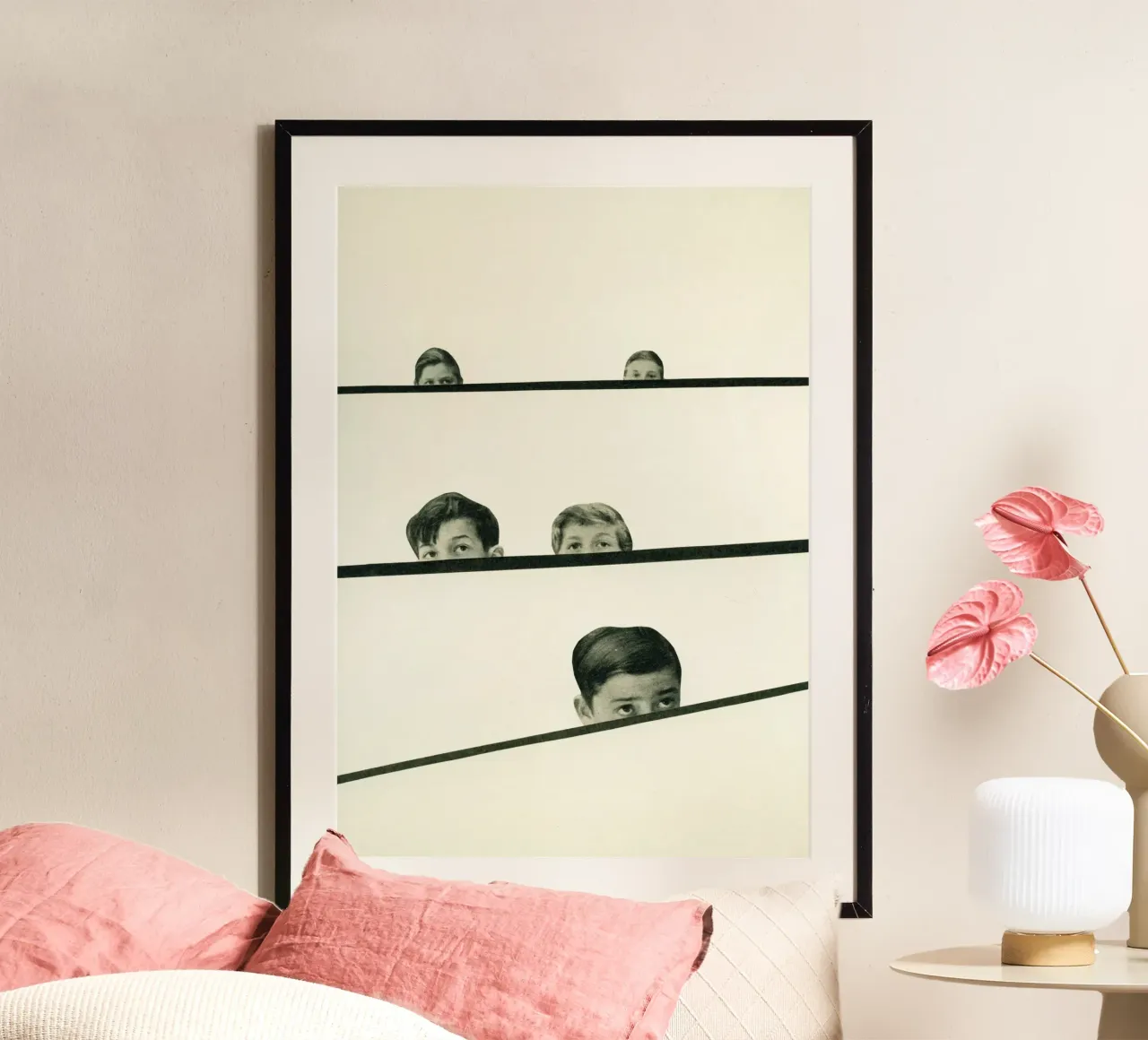 Hide and Seek poster de Cassia Beck Collage