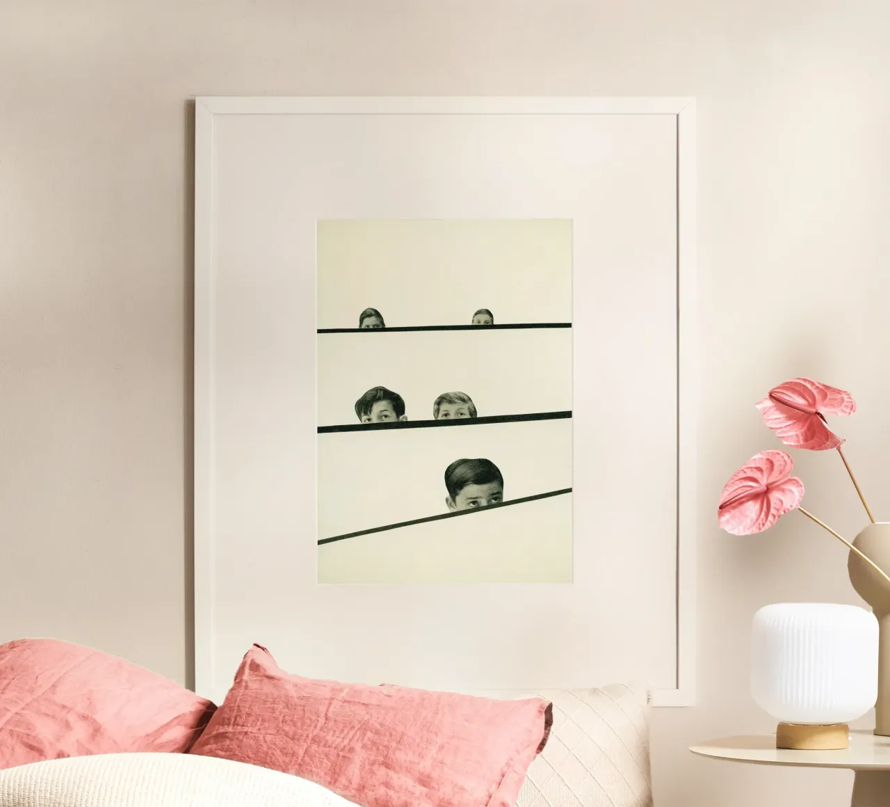 Hide and Seek poster de Cassia Beck Collage