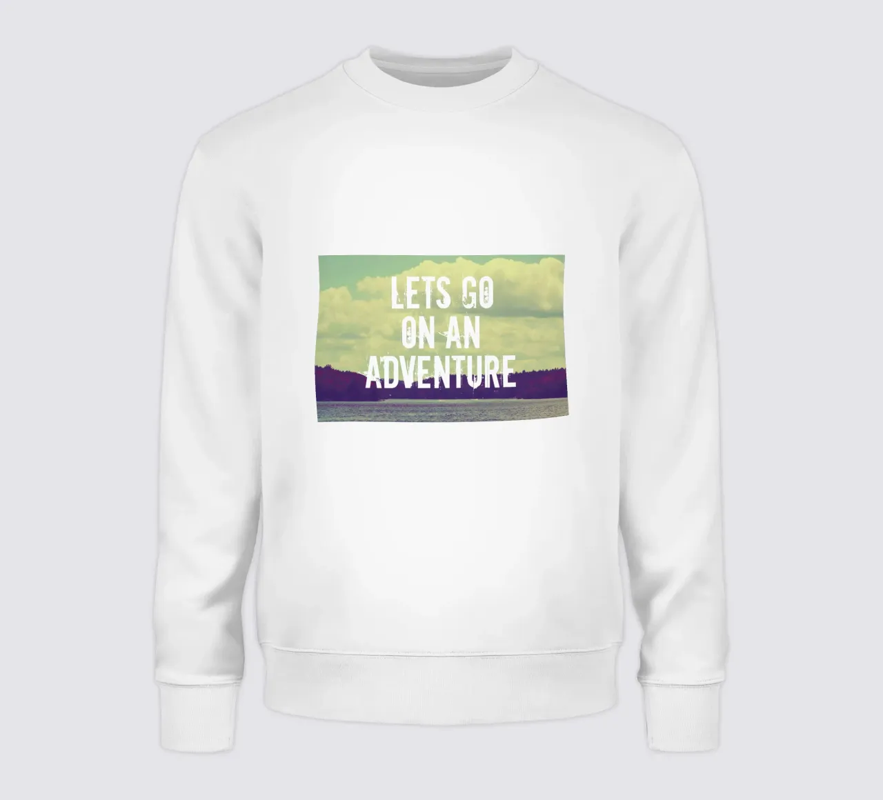 Lets go on an adventure felpa da Vintage Skies