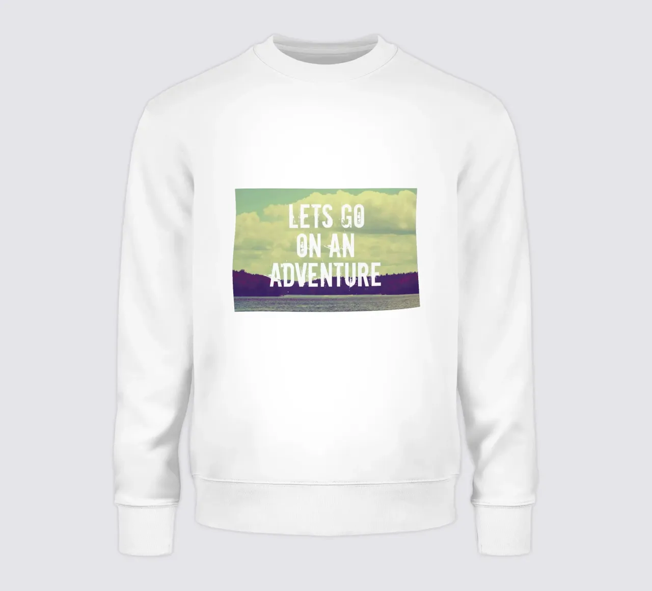 Lets go on an adventure felpa da Vintage Skies