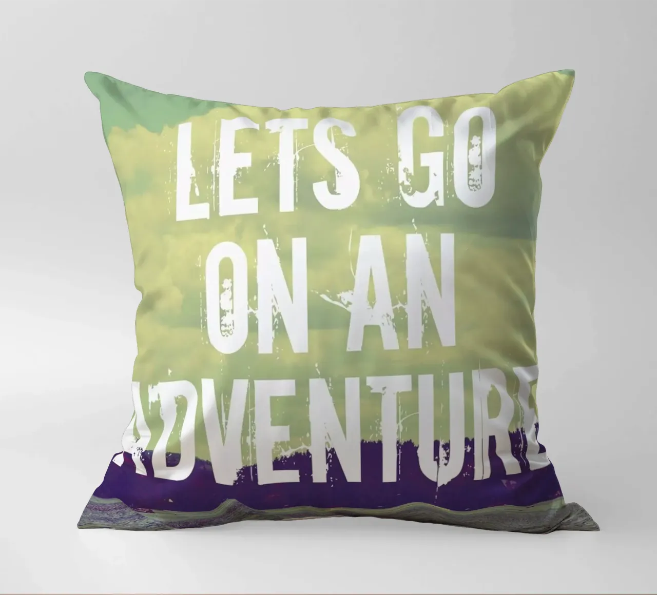 Lets go on an adventure cuscino da Vintage Skies