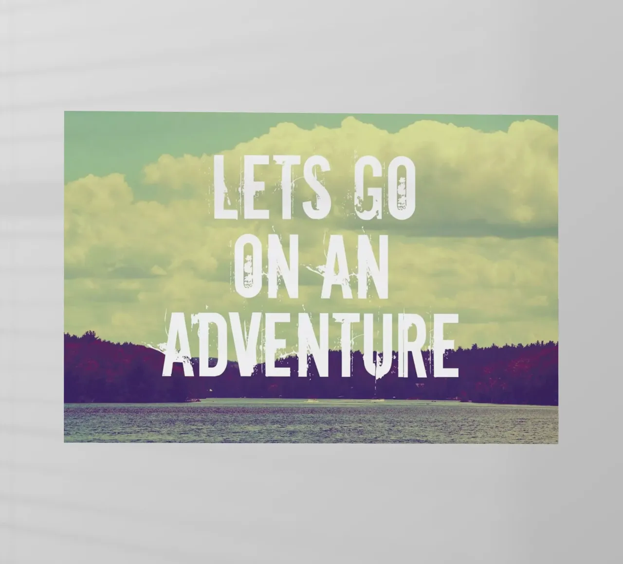 Lets go on an adventure pellicola backlit da Vintage Skies