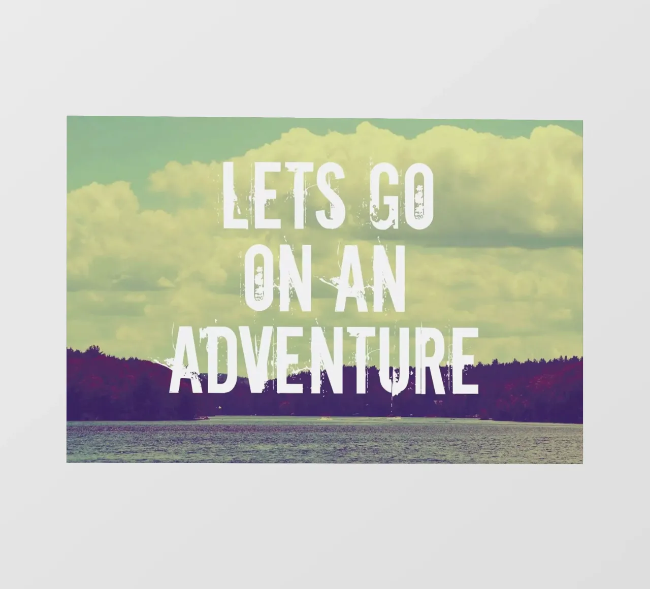 Lets go on an adventure pellicola backlit da Vintage Skies