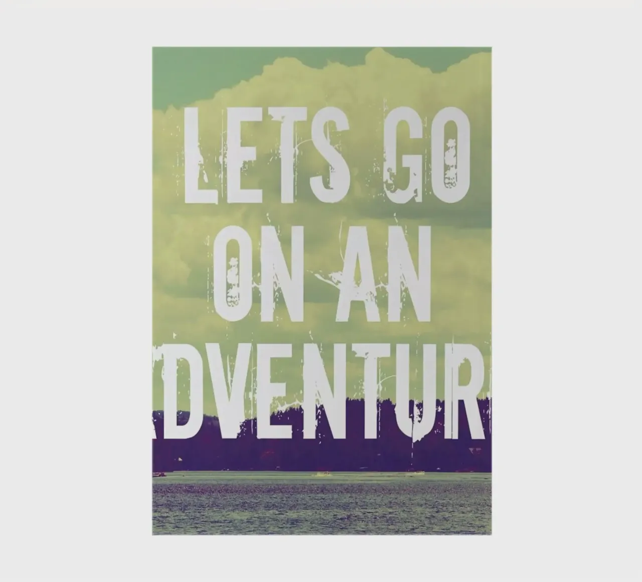 Lets go on an adventure notebook by Vintage Skies