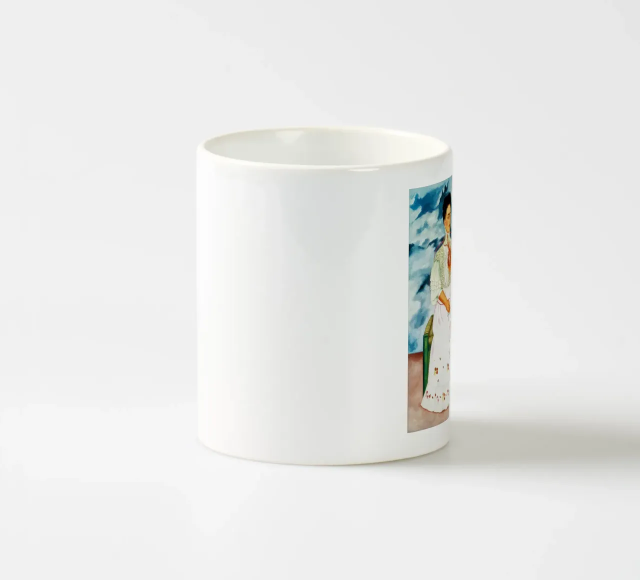 Le due Fridas di Frida Kahlo tazza in ceramica da Classic Art Prints