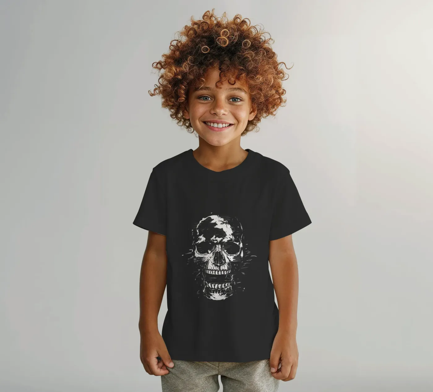 Scream kinder t-shirt van Balazs Solti