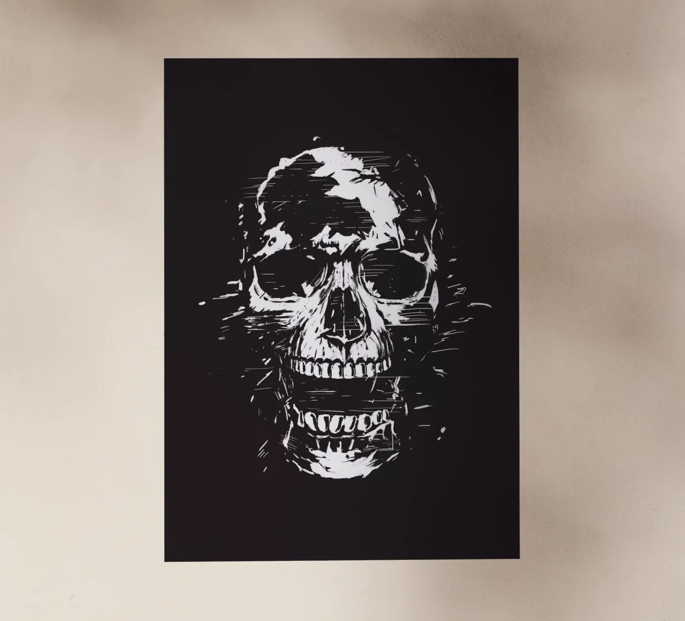 Scream pellicola backlit da Balazs Solti