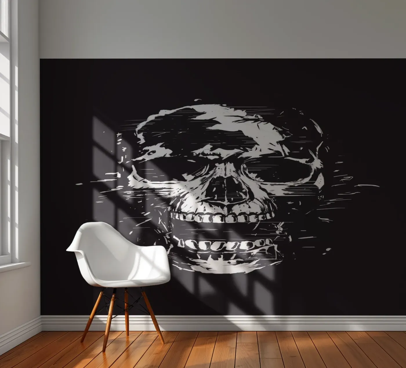 Scream fotobehang van Balazs Solti