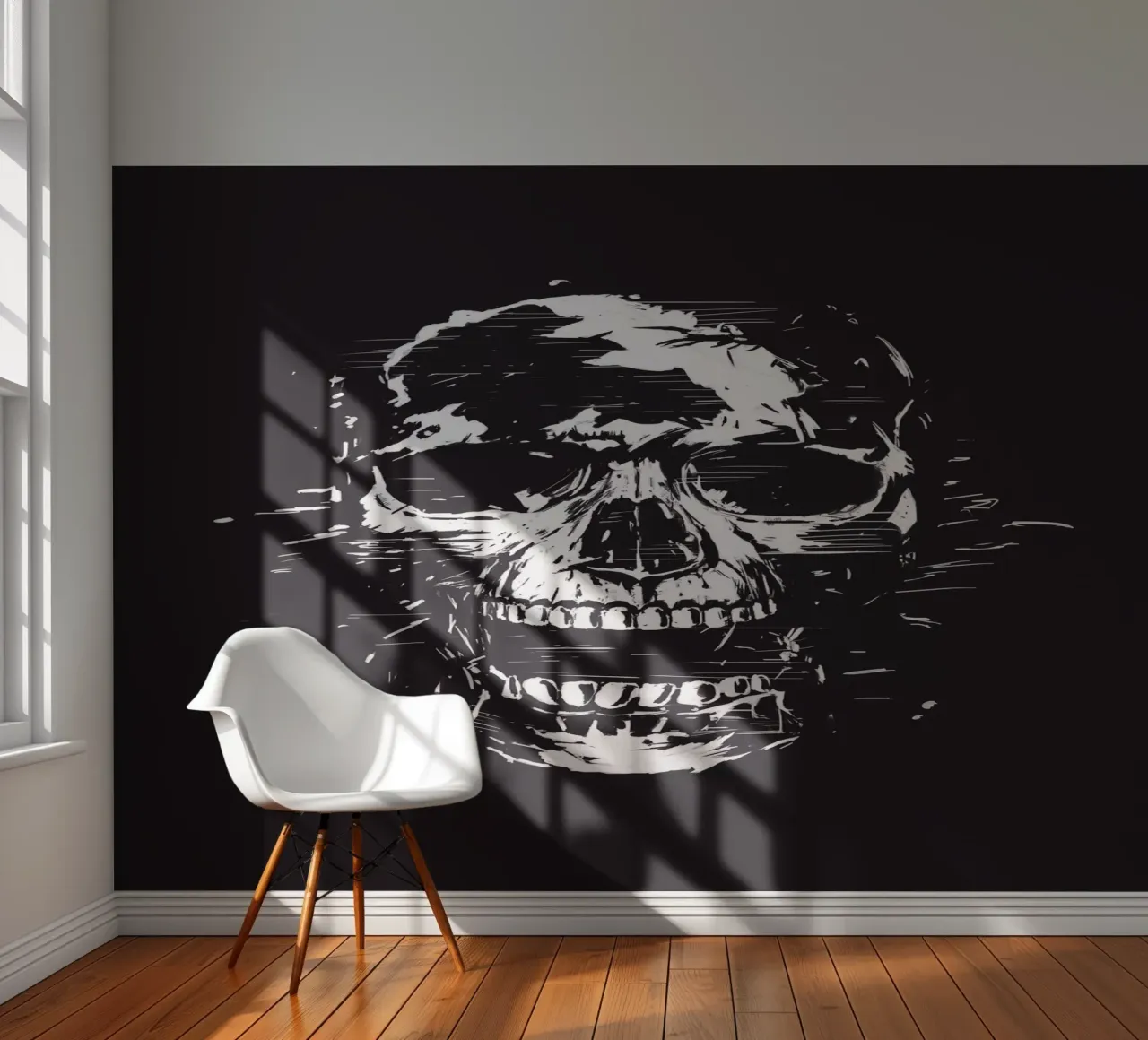 Scream fotobehang van Balazs Solti