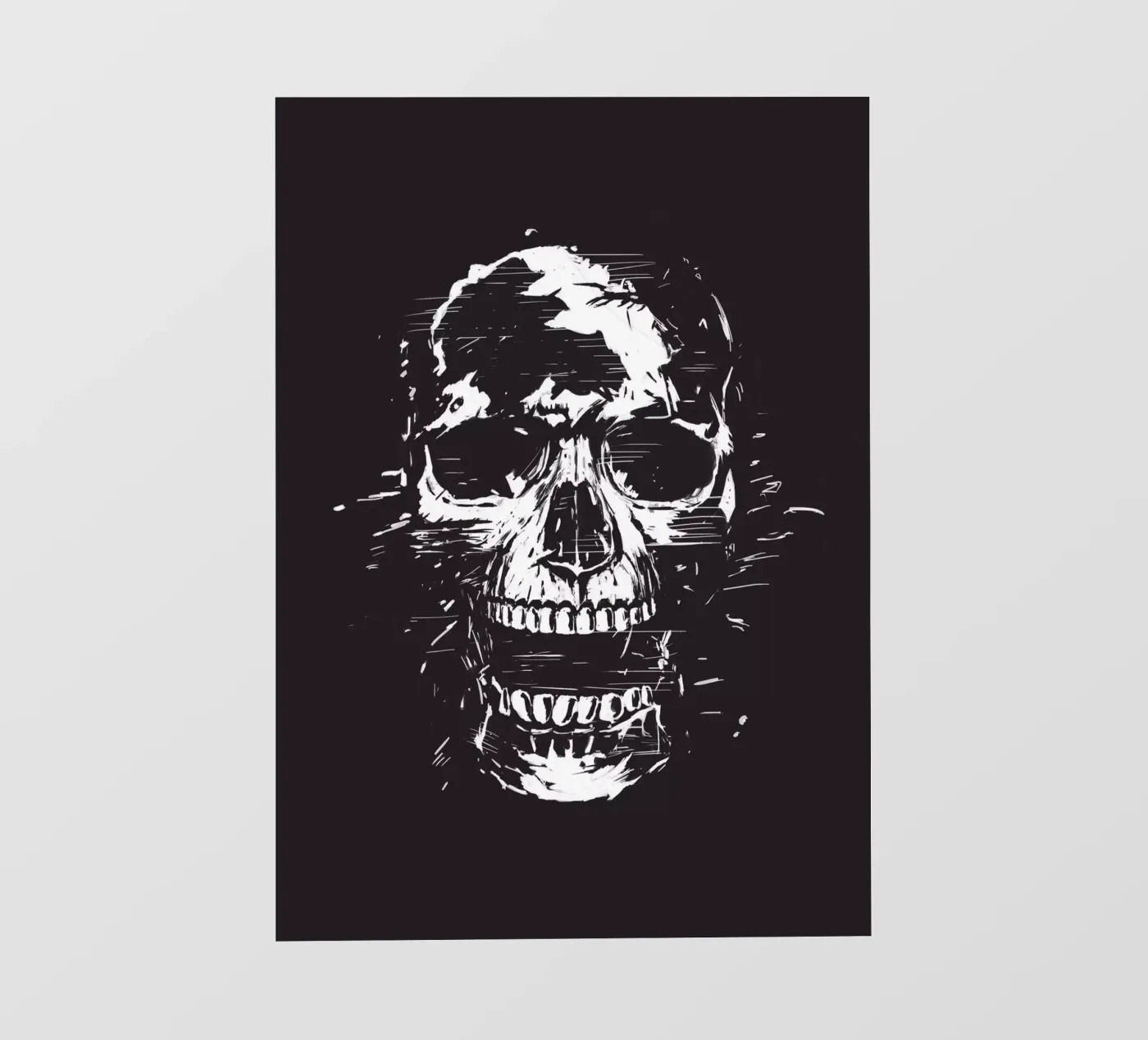 Scream fotobehang van Balazs Solti