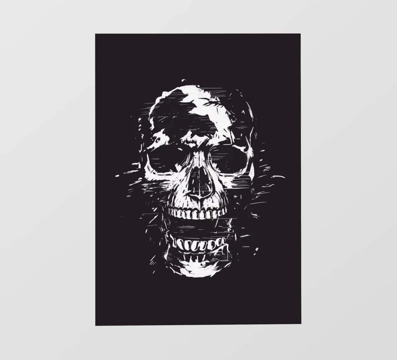 Scream fotobehang van Balazs Solti