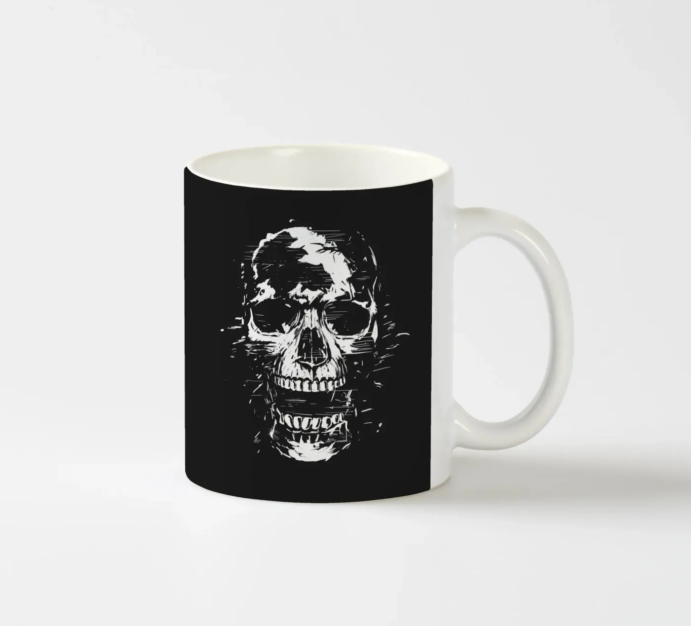 Scream mug en céramique de Balazs Solti
