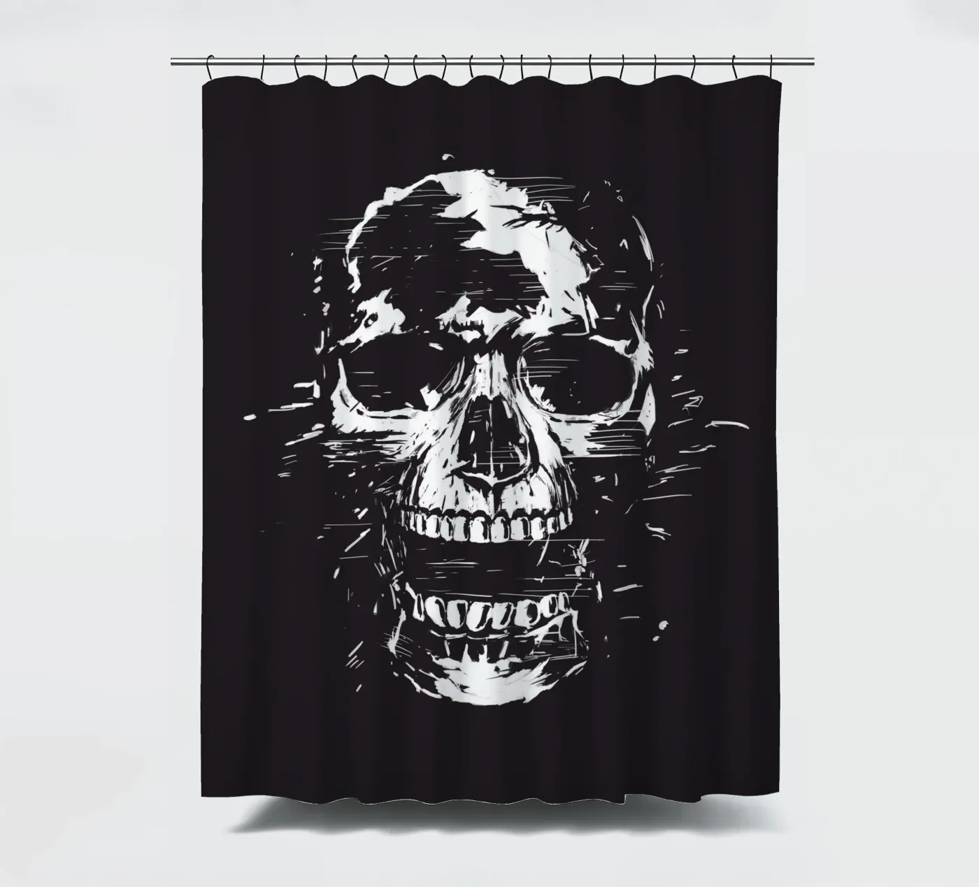 Scream douchegordijn van Balazs Solti