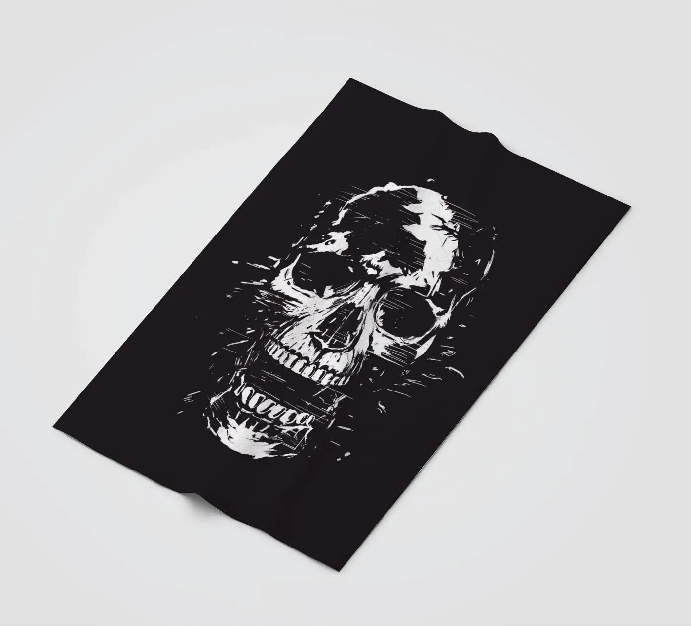 Scream Fleecedecke von Balazs Solti