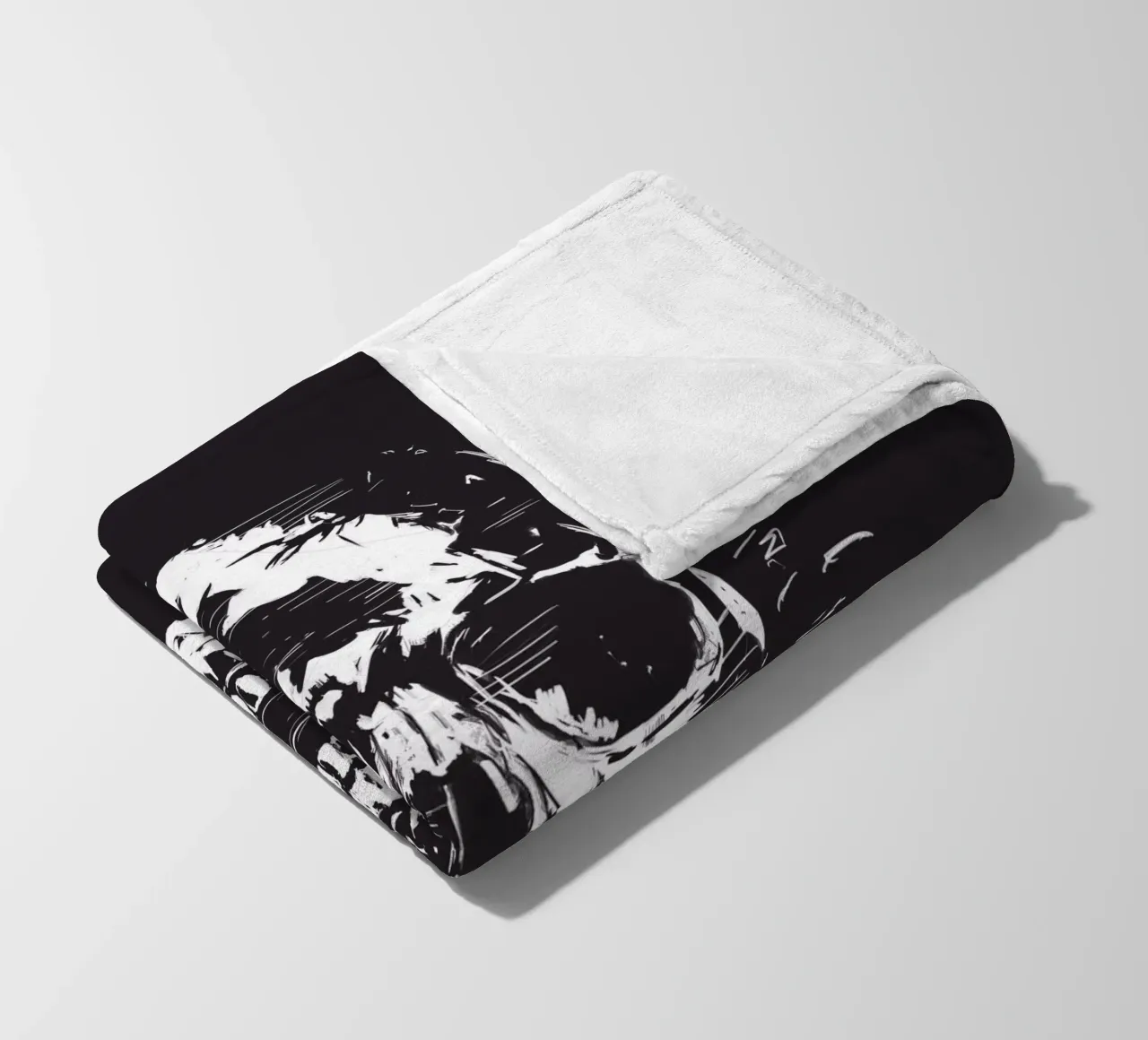 Scream Fleecedecke von Balazs Solti