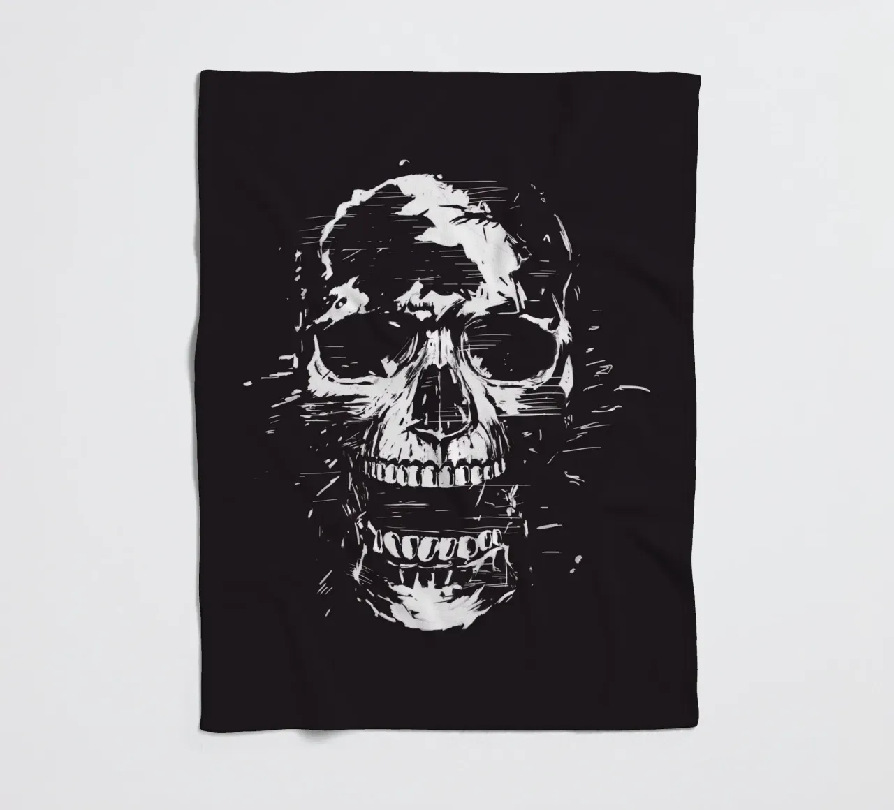 Scream Fleecedecke von Balazs Solti