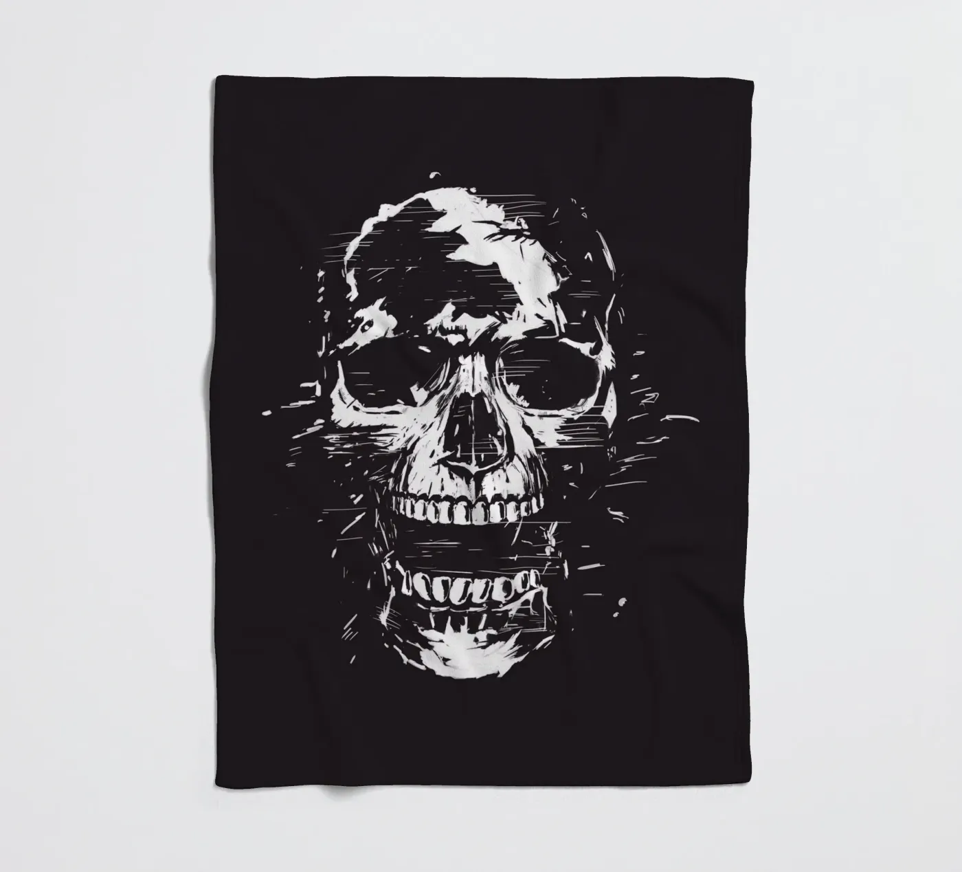 Scream Fleecedecke von Balazs Solti