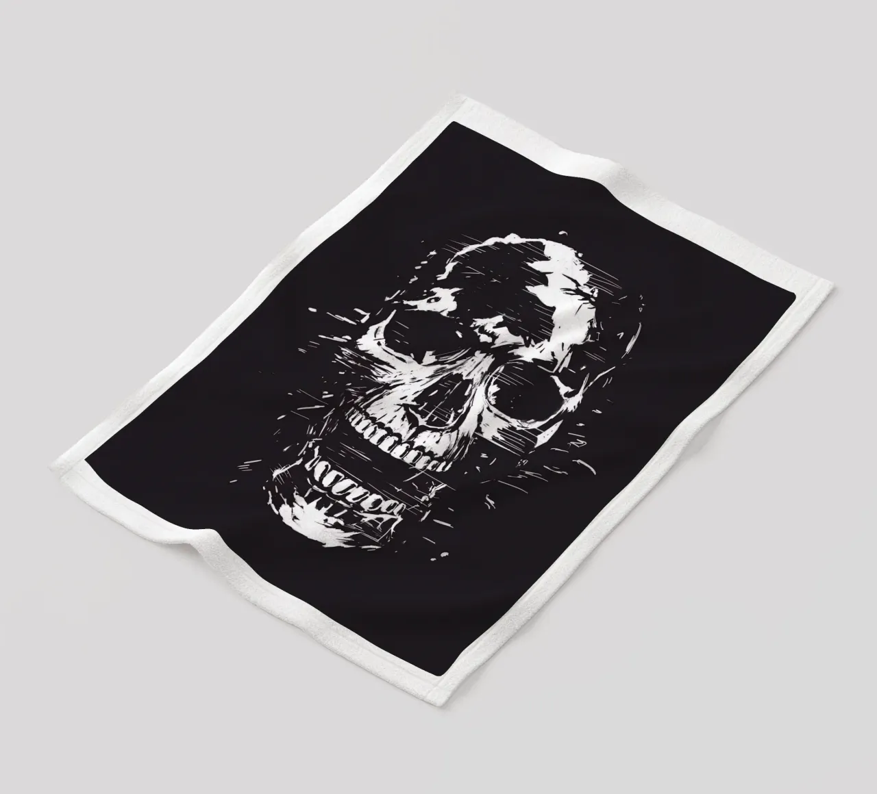 Scream Fleecedecke von Balazs Solti