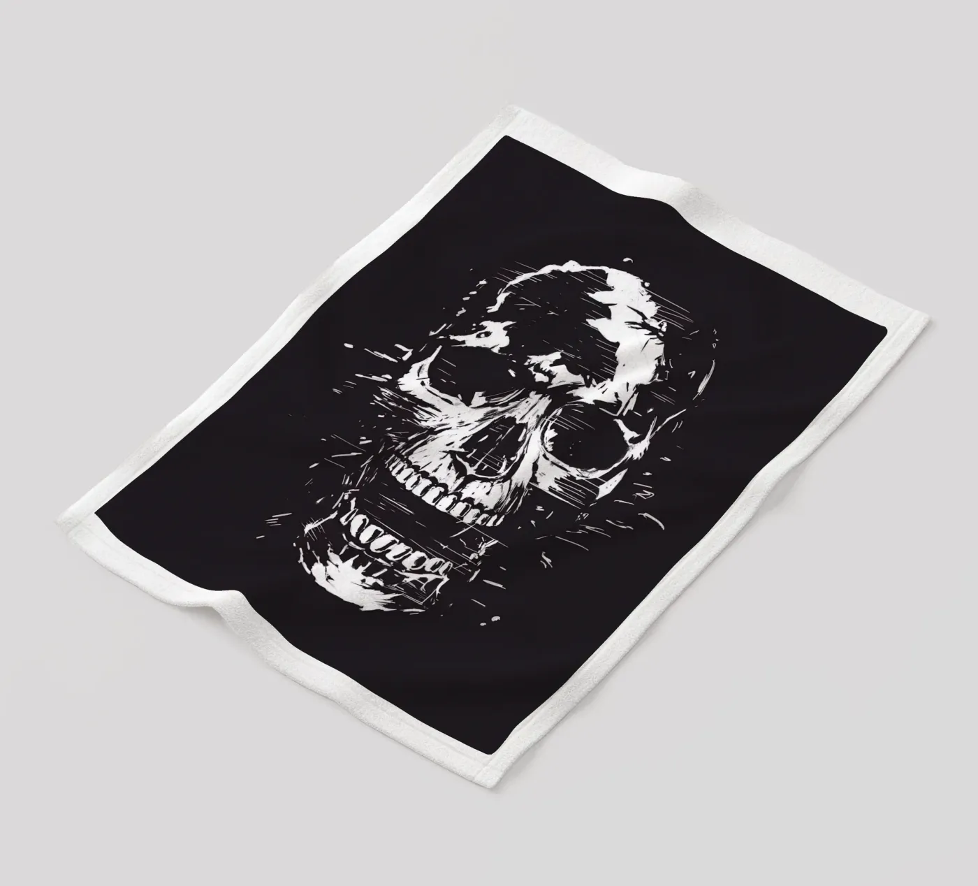 Scream Fleecedecke von Balazs Solti