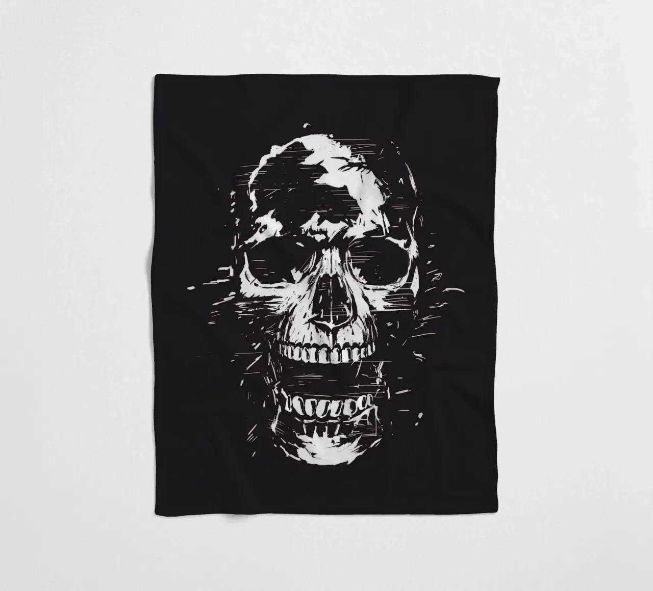 Scream Fleecedecke von Balazs Solti