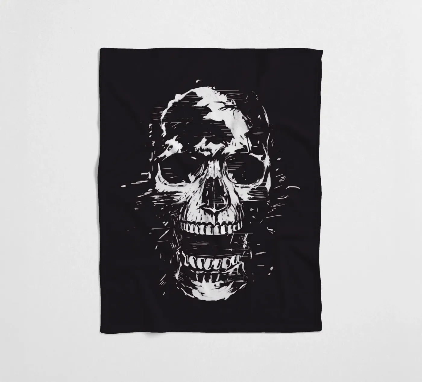Scream Fleecedecke von Balazs Solti