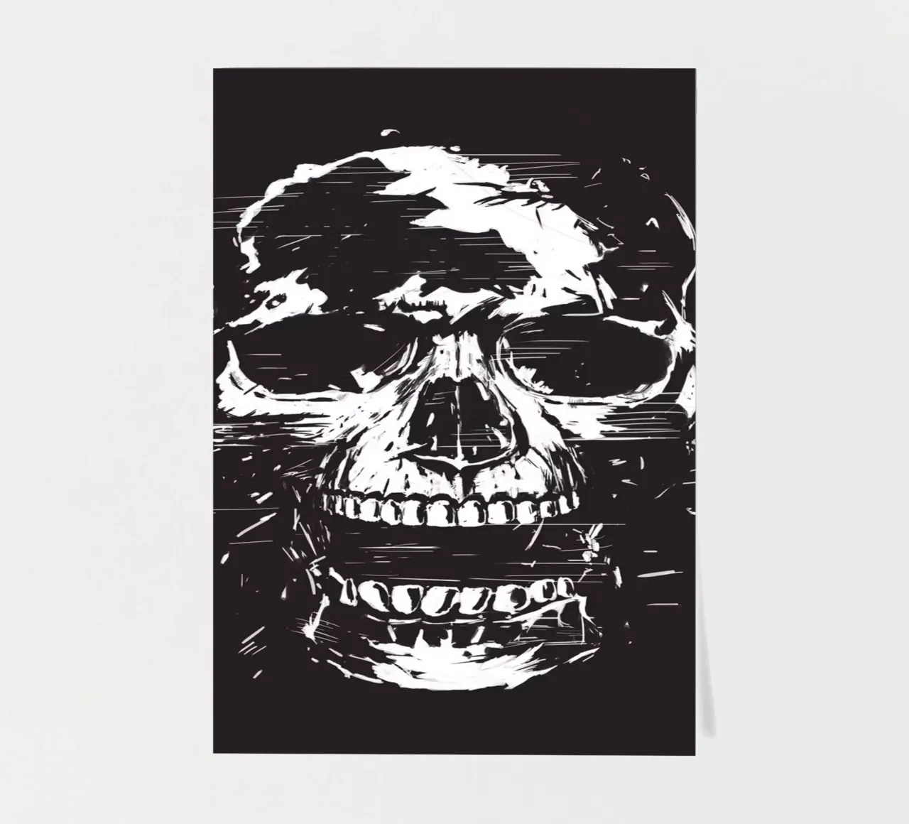 Scream sticker sheet by Balazs Solti