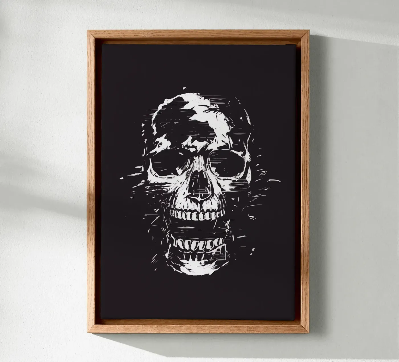 Scream canvas van Balazs Solti