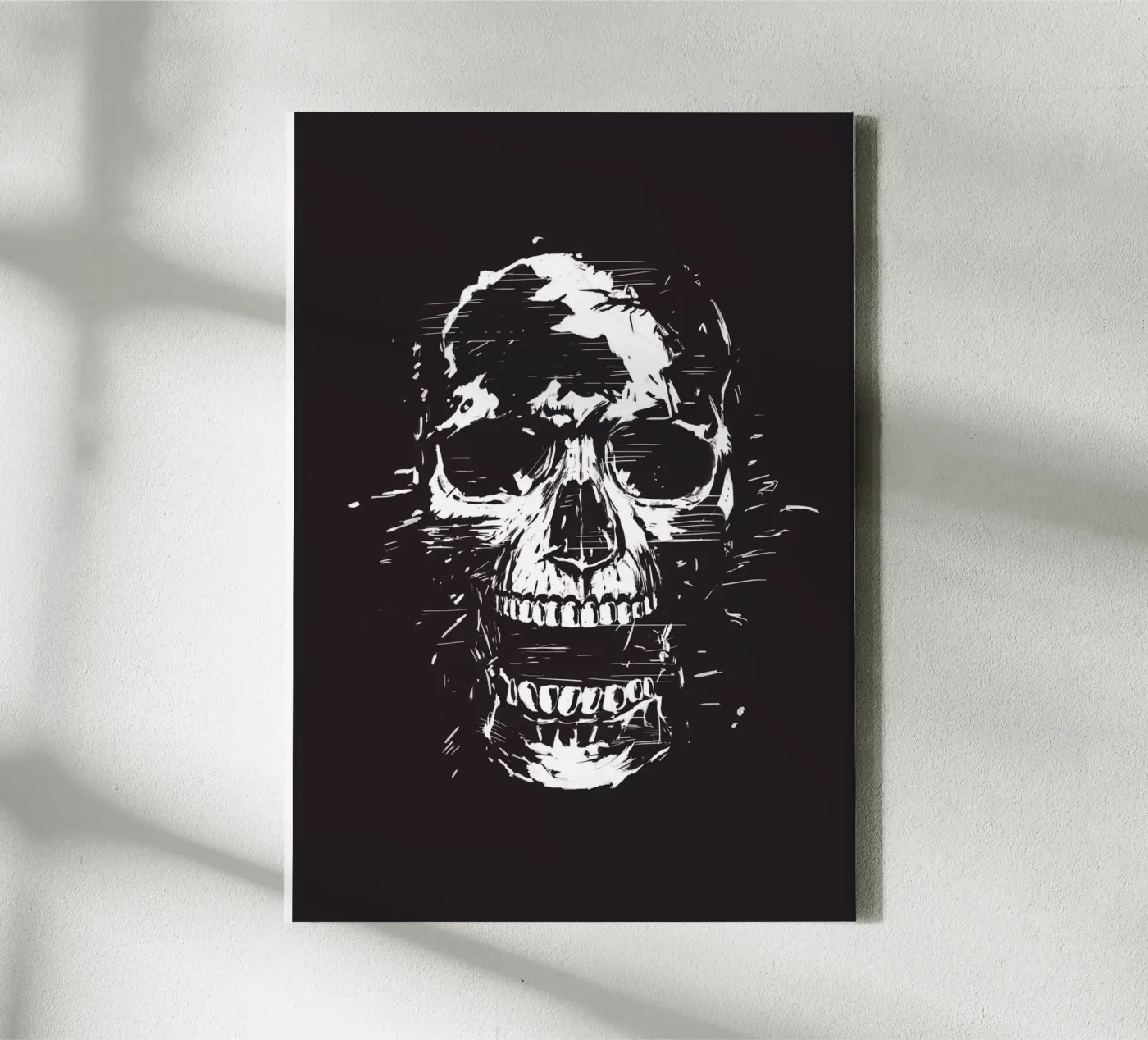Scream canvas by Balazs Solti