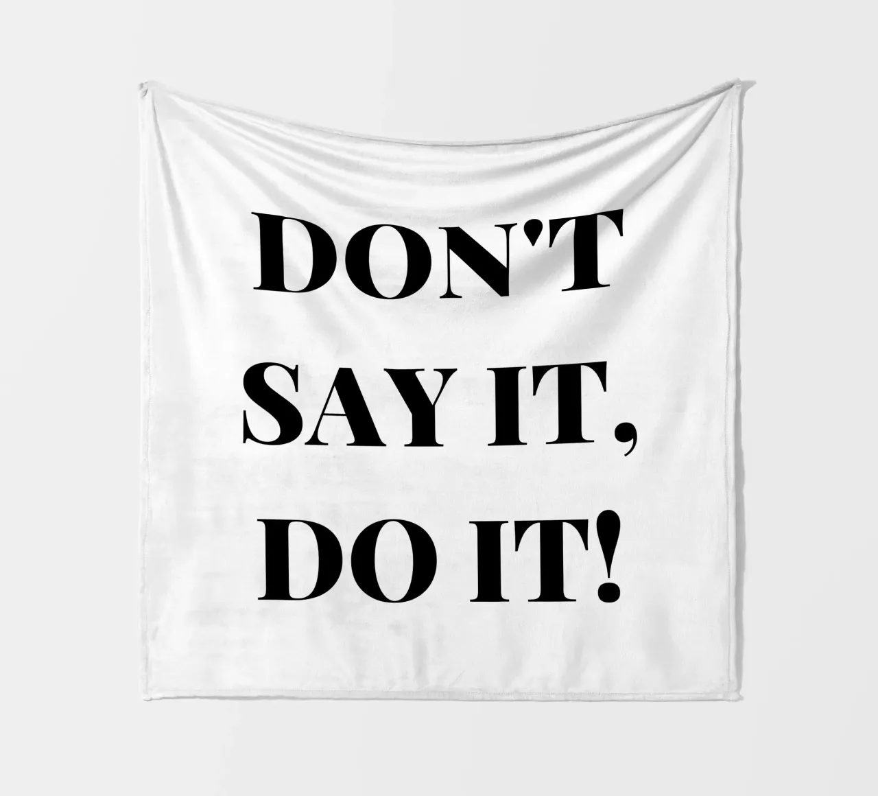 Don’t Say It – Do It! Motivation & Inspiration coperta in pile da RB-Quotes