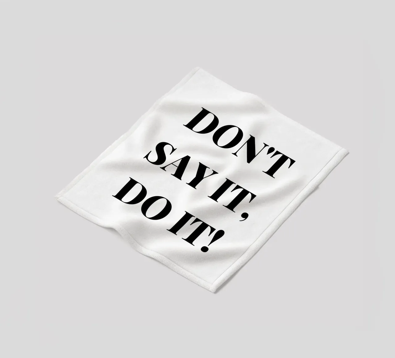 Don’t Say It – Do It! Motivation & Inspiration coperta in pile da RB-Quotes