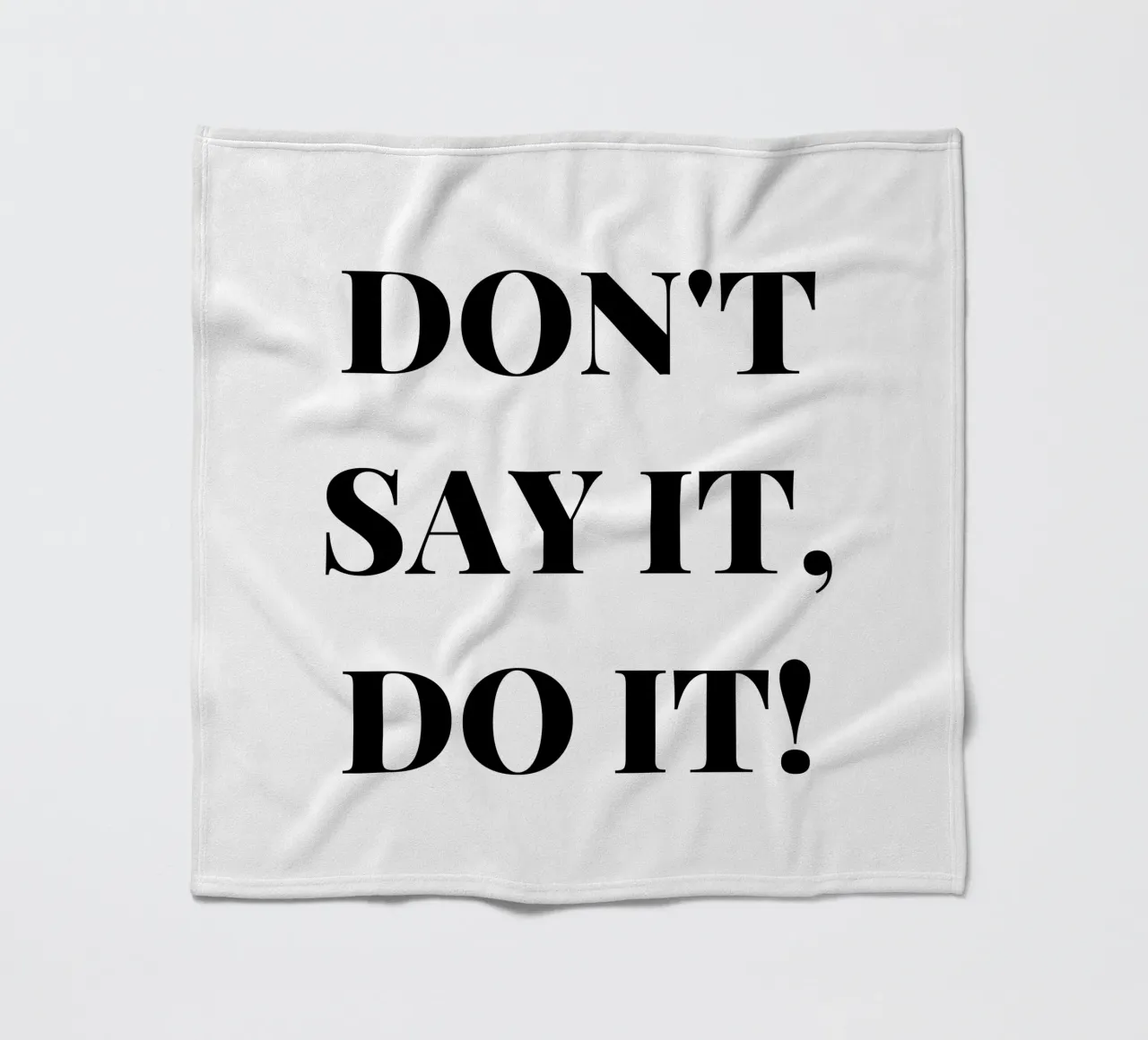 Don’t Say It – Do It! Motivation & Inspiration coperta in pile da RB-Quotes