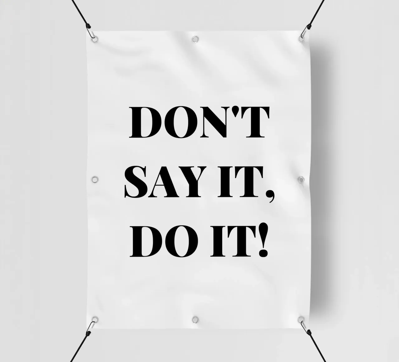 Don’t Say It – Do It! Motivation & Inspiration telo in pvc da RB-Quotes