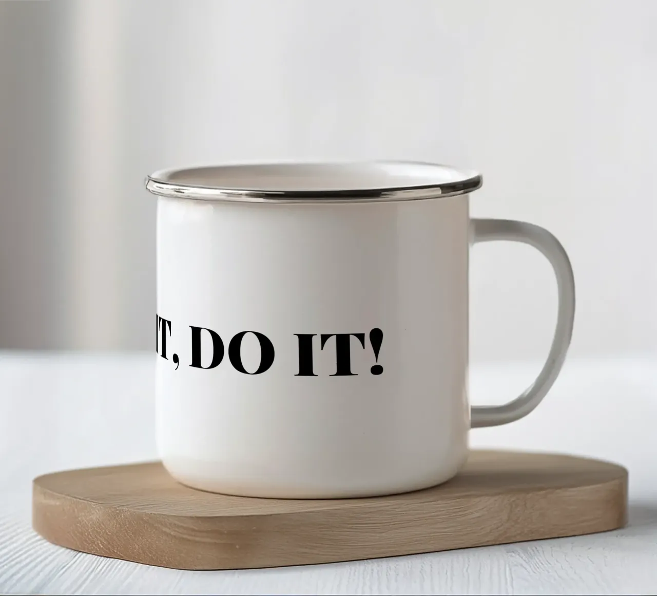 Don’t Say It – Do It! Motivation & Inspiration tazza in smalto da RB-Quotes