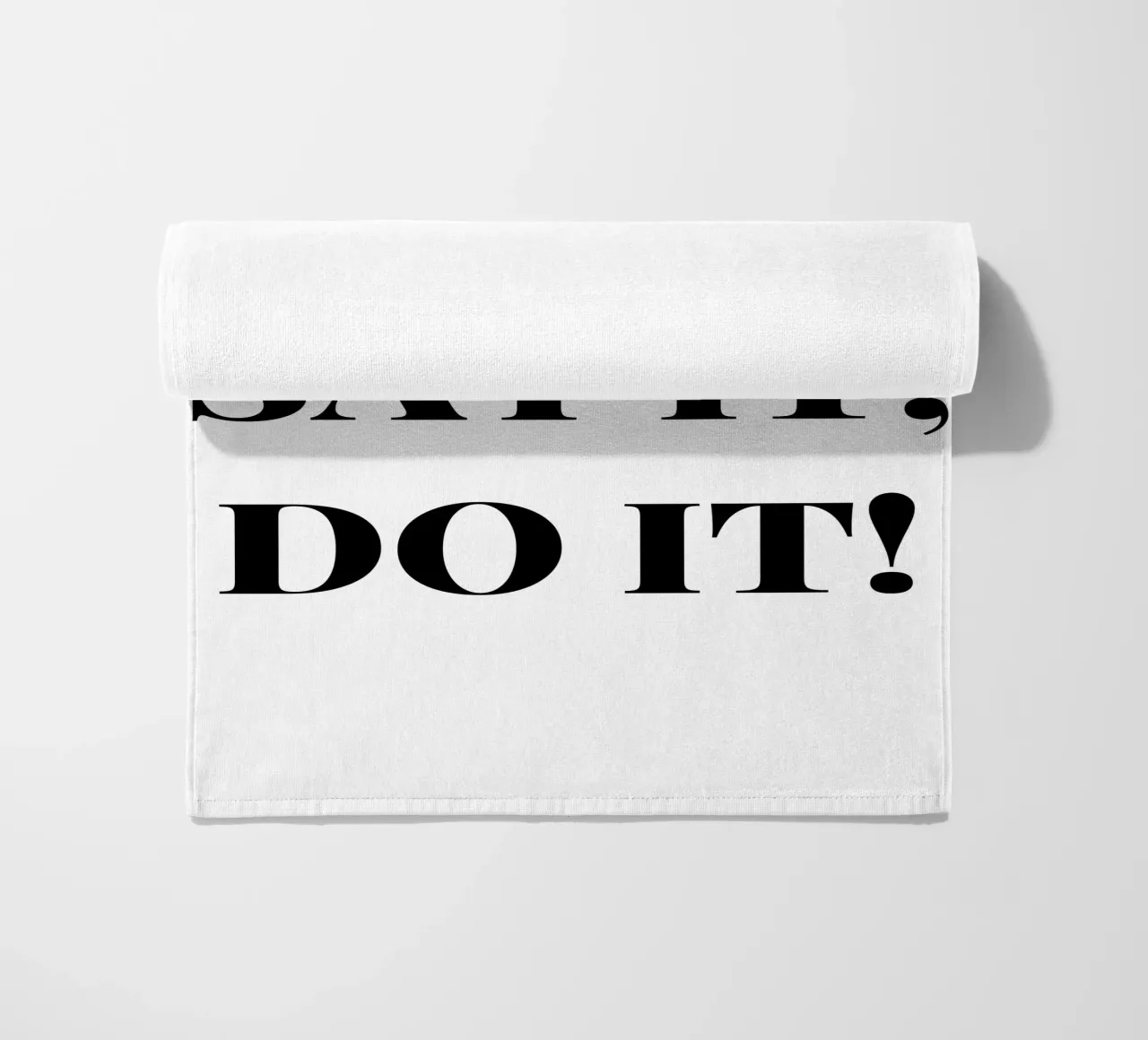 Don’t Say It – Do It! Motivation & Inspiration telo mare da RB-Quotes