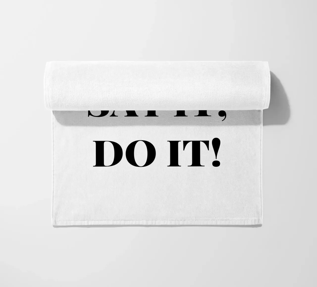 Don’t Say It – Do It! Motivation & Inspiration telo mare da RB-Quotes