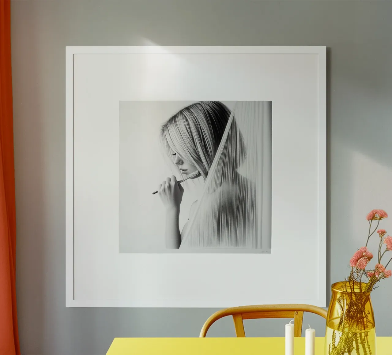 Morning Serenity: A Quiet Moment poster da Synthaira