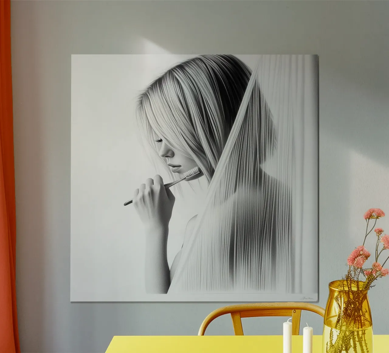 Morning Serenity: A Quiet Moment poster da Synthaira