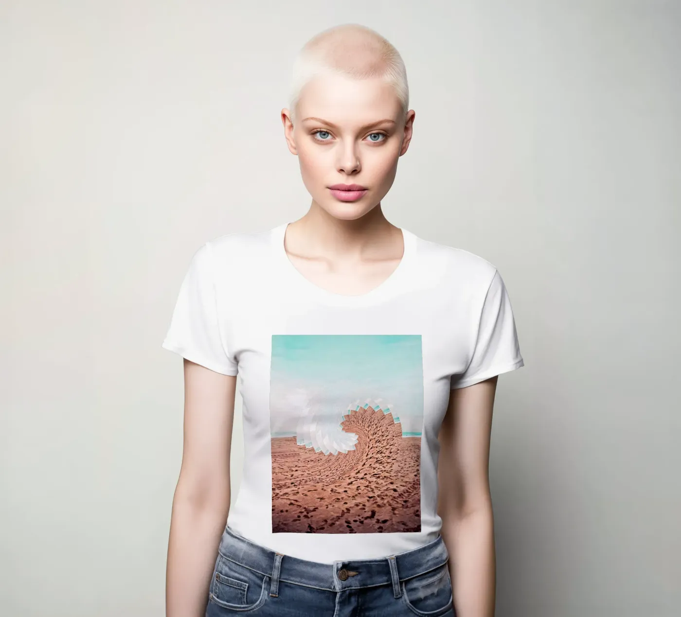 Refreshing t-shirt da donna da mofartmonica