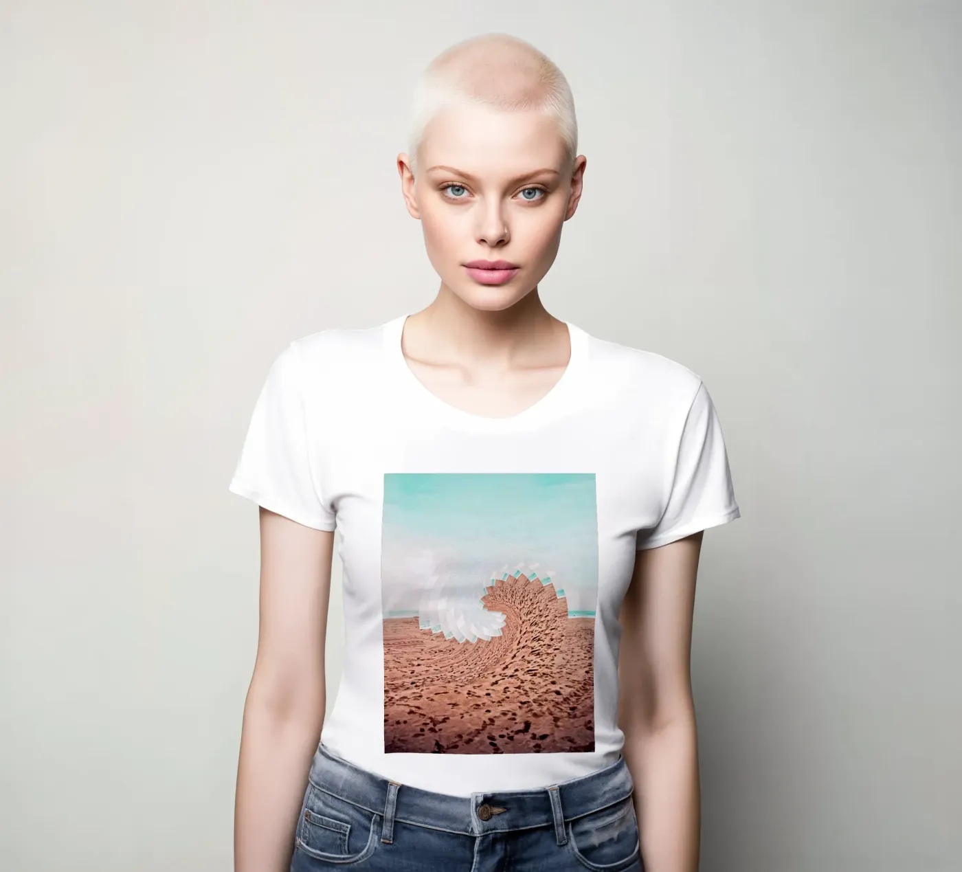 Refreshing t-shirt da donna da mofartmonica