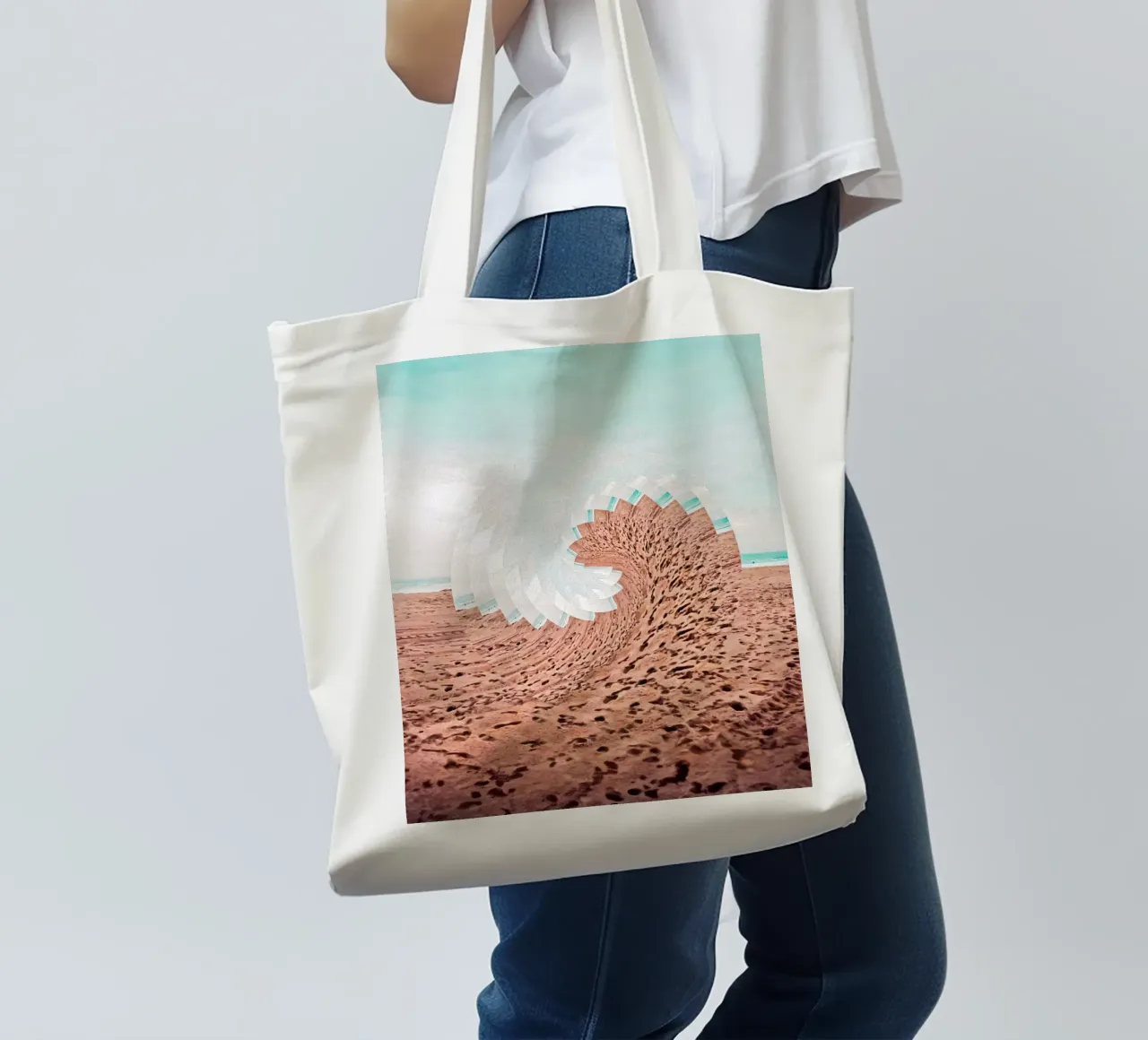Refreshing tote bag by mofartmonica