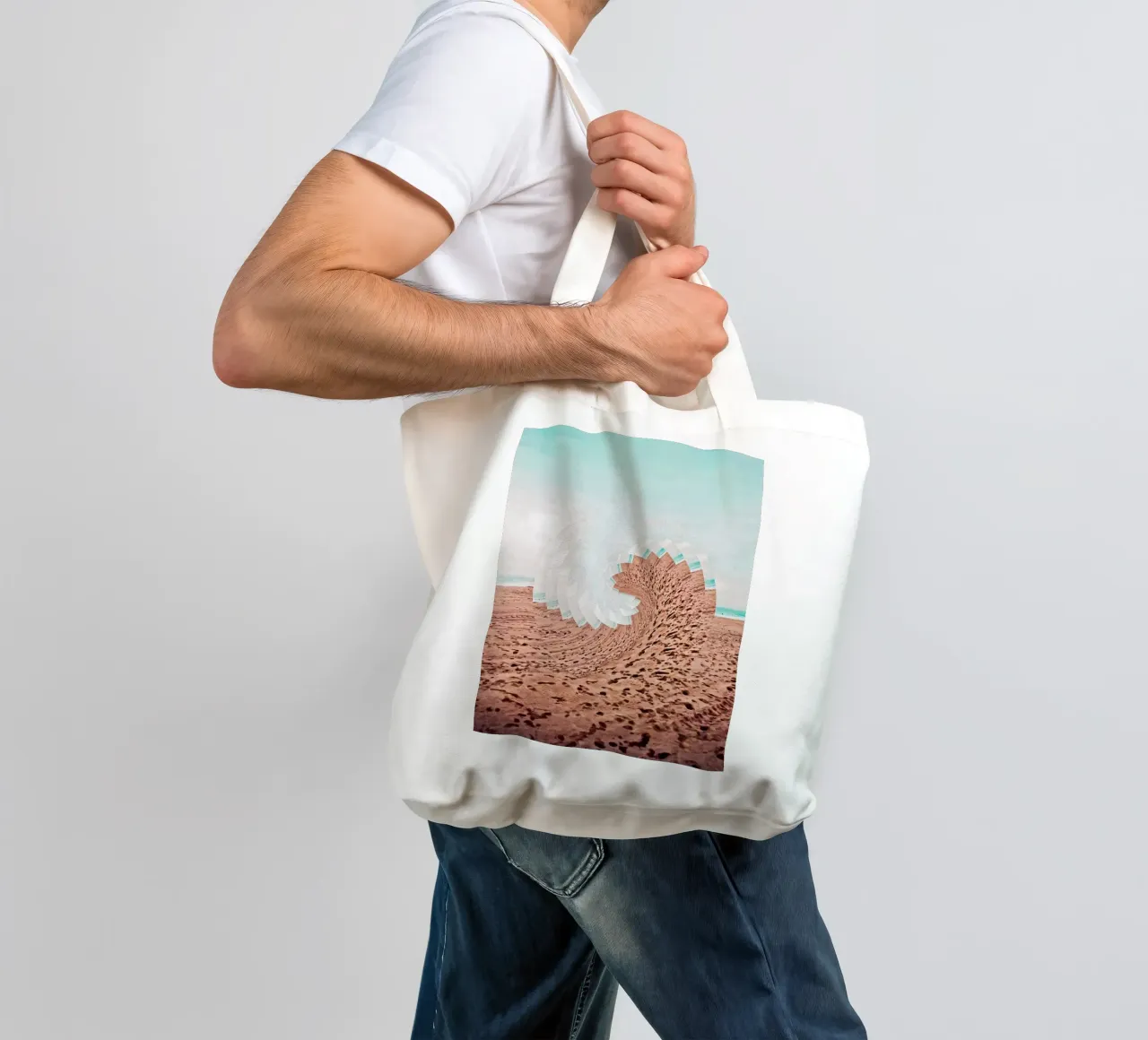 Refreshing borsa in juta da mofartmonica
