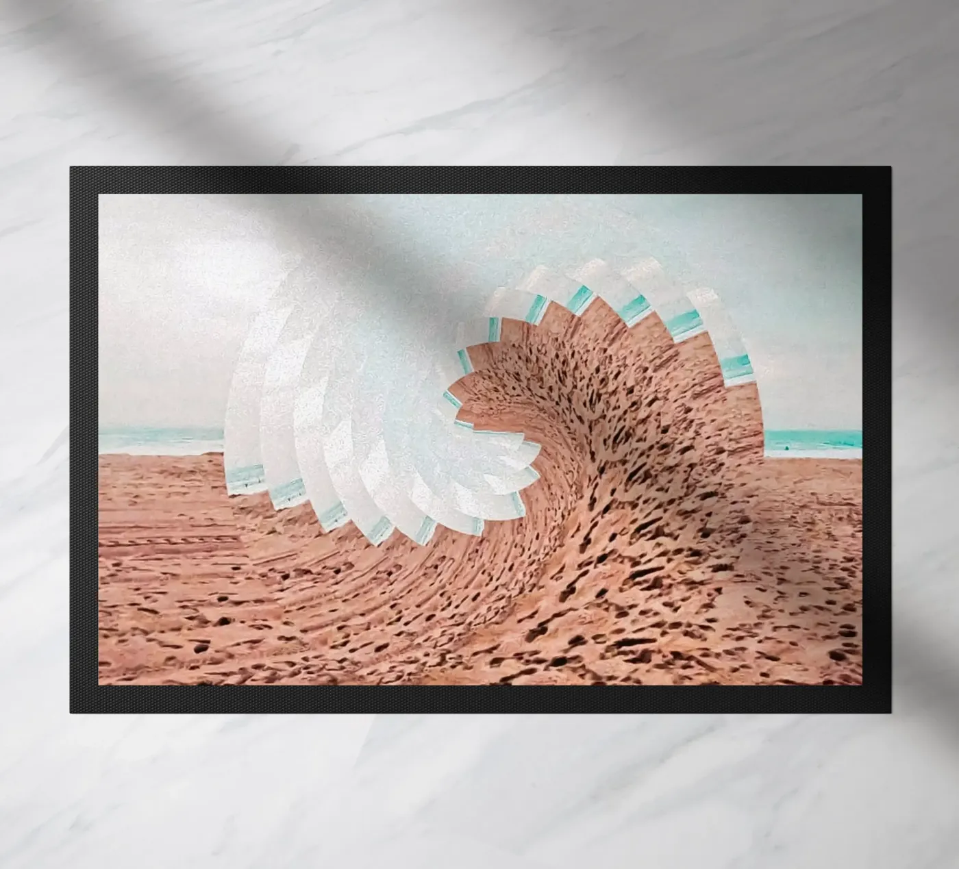 Refreshing deurmat van mofartmonica