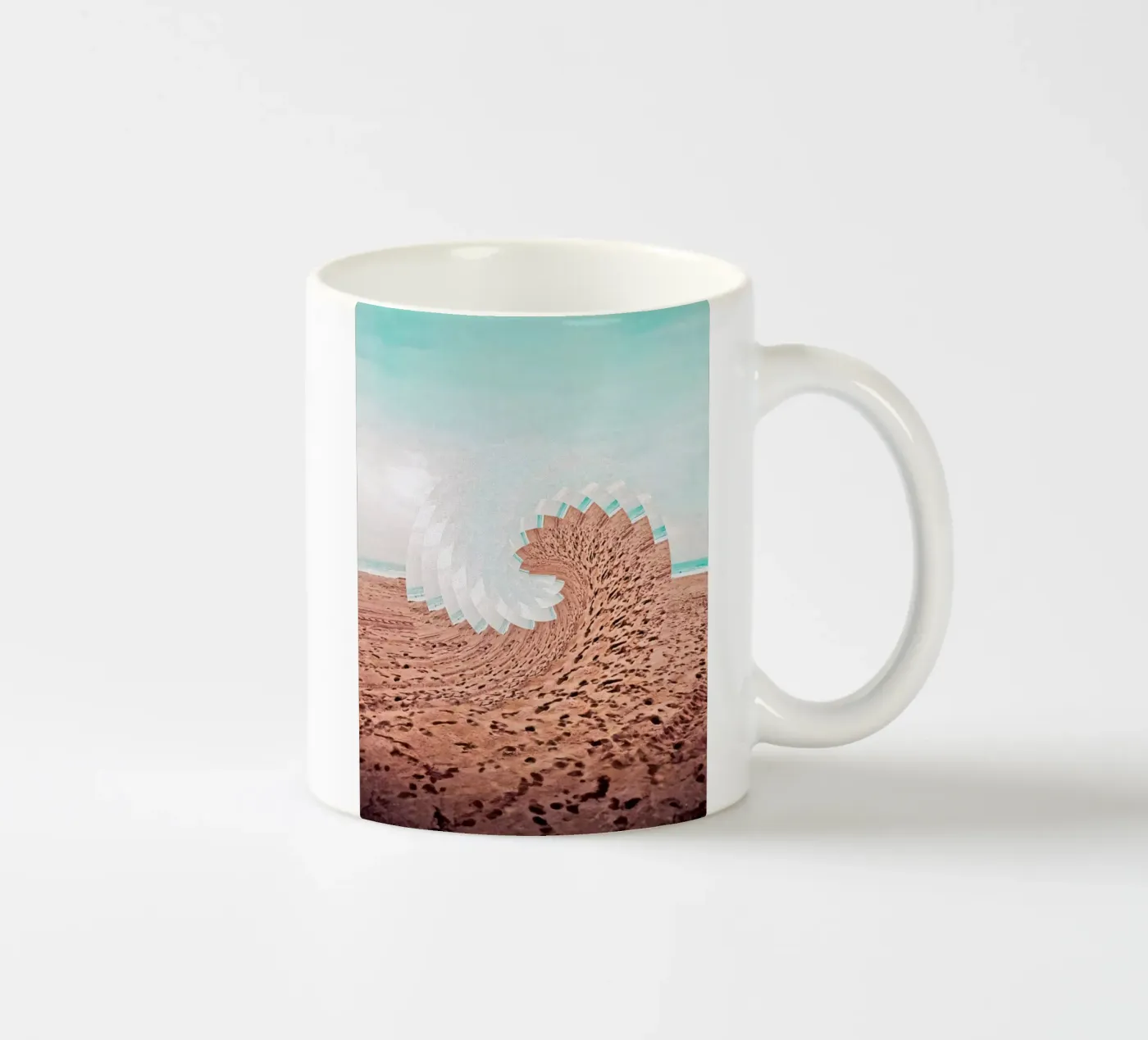 Refreshing ceramic mug by mofartmonica