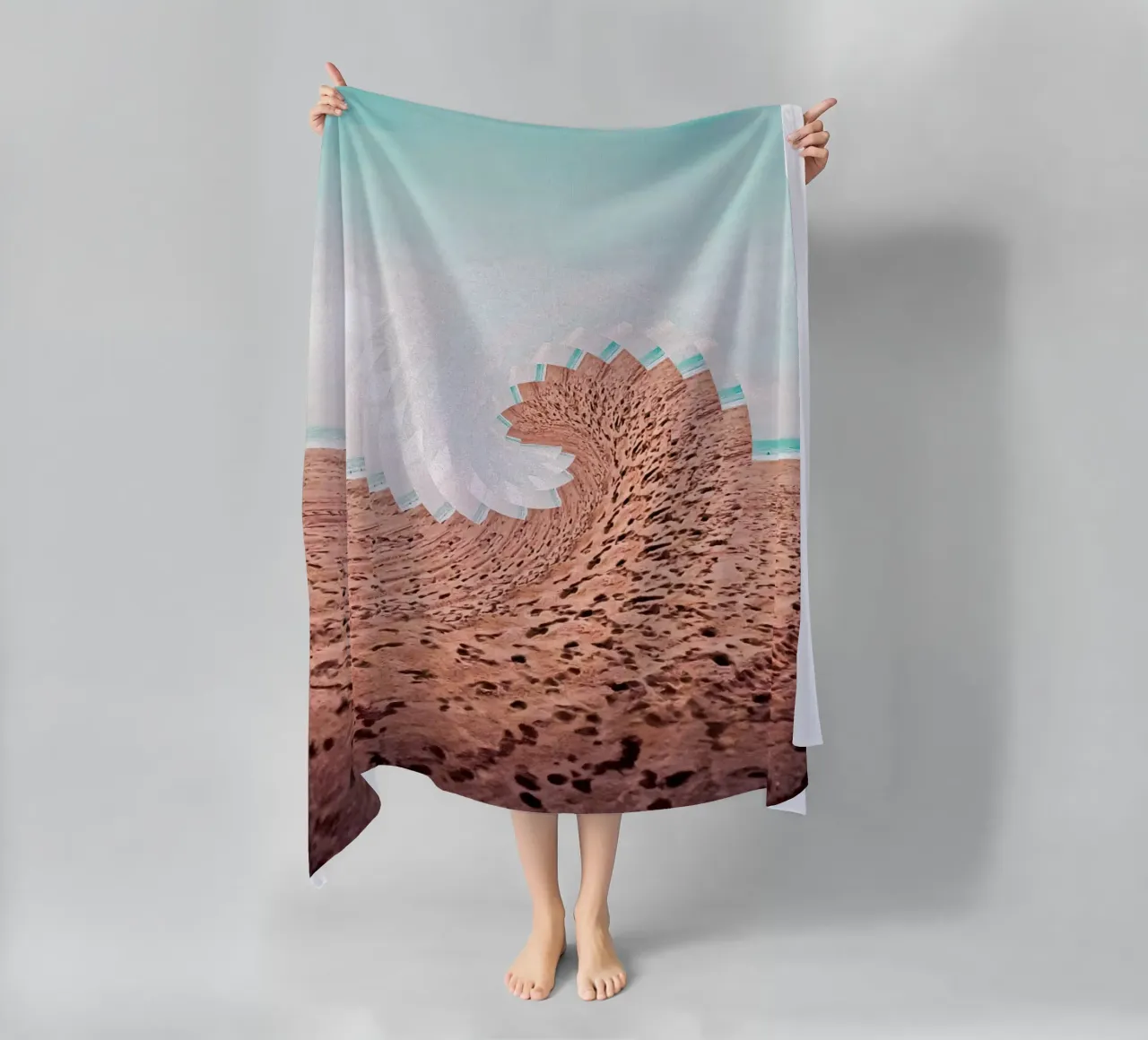 Refreshing beach towel by mofartmonica