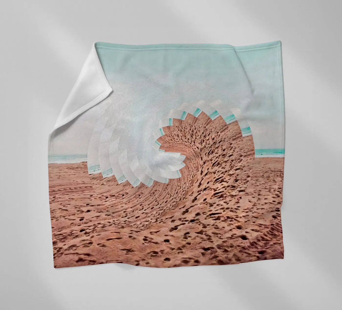 Refreshing fleece blanket by mofartmonica