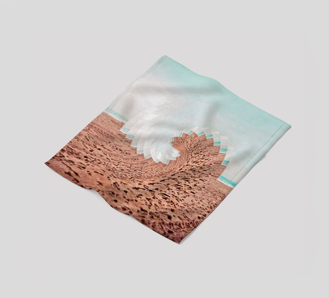 Refreshing fleece blanket by mofartmonica