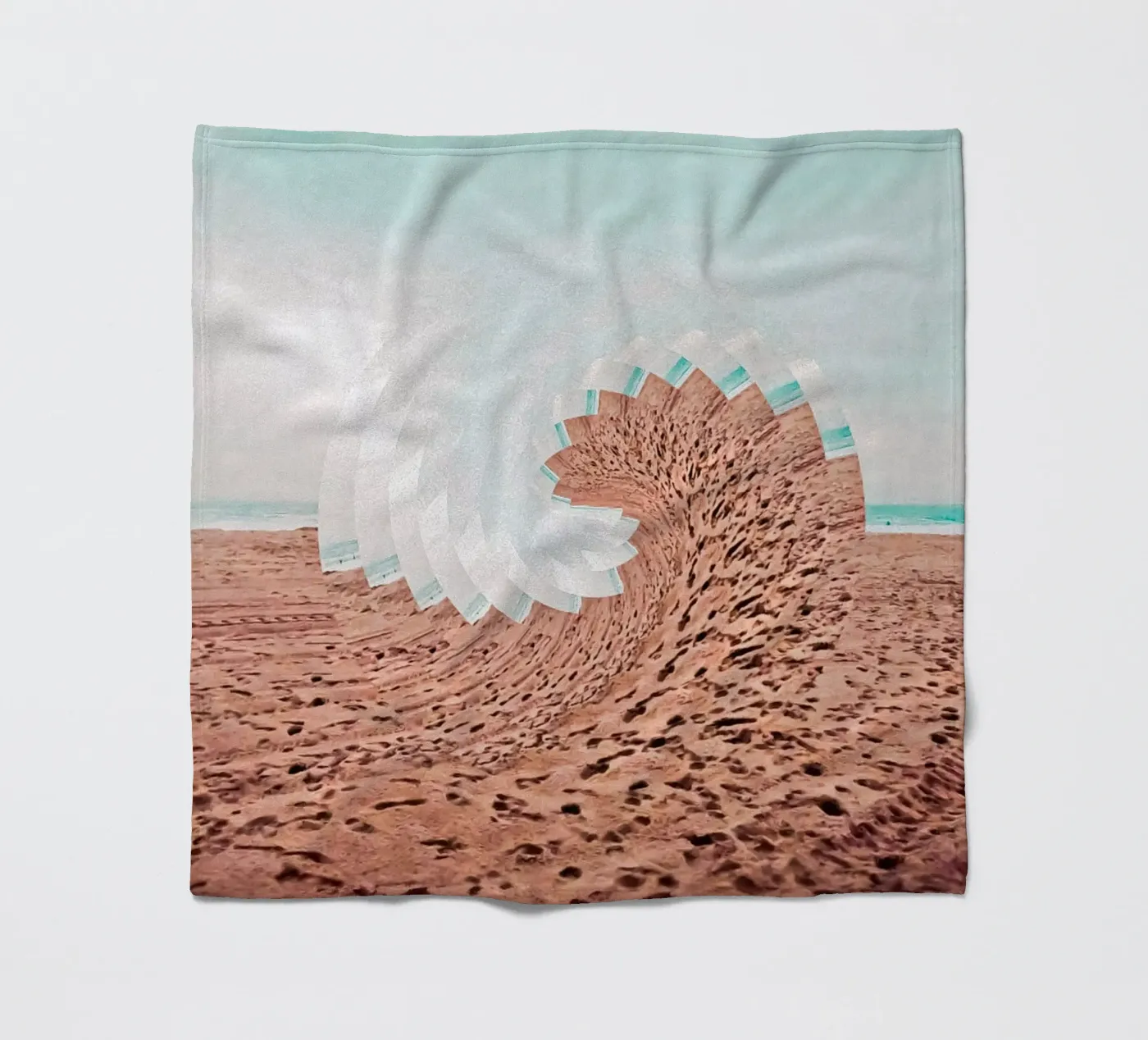 Refreshing fleece blanket by mofartmonica